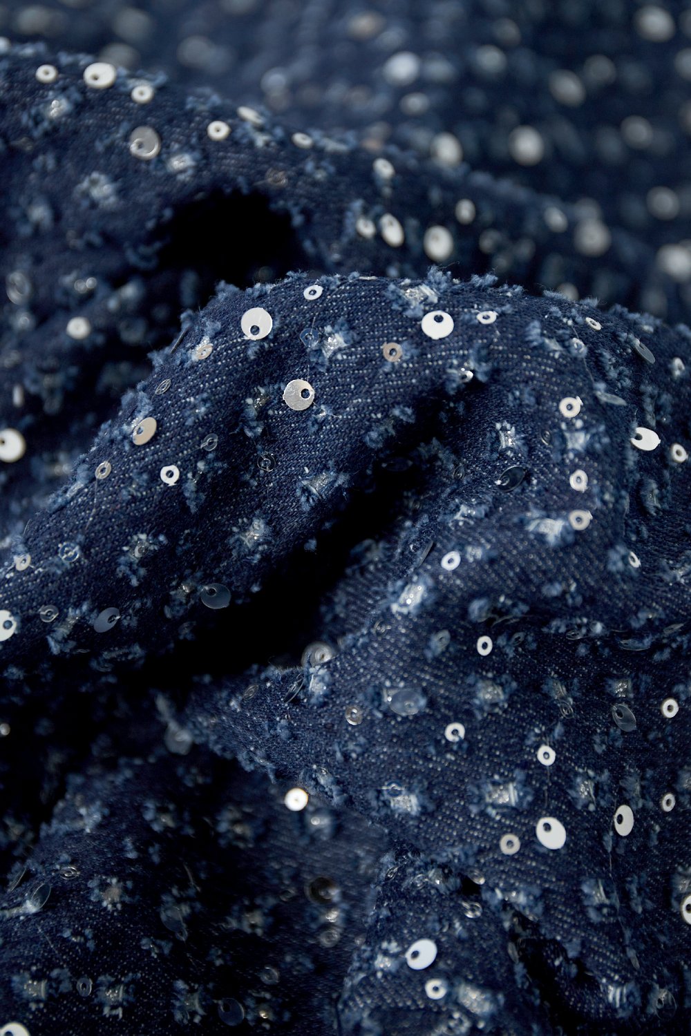 Denim jacket with sequins h5Picture3